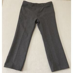 Wrangler Wrancher Men's Gray 82HG Dress Pants 40x30 (Fit 40 X 29.5)